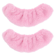 Elastic Skate Cover Plush Ice Hockey Skates Protection Pink