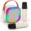 Mini karaoke machine portable Bluetooth speaker with 2 1