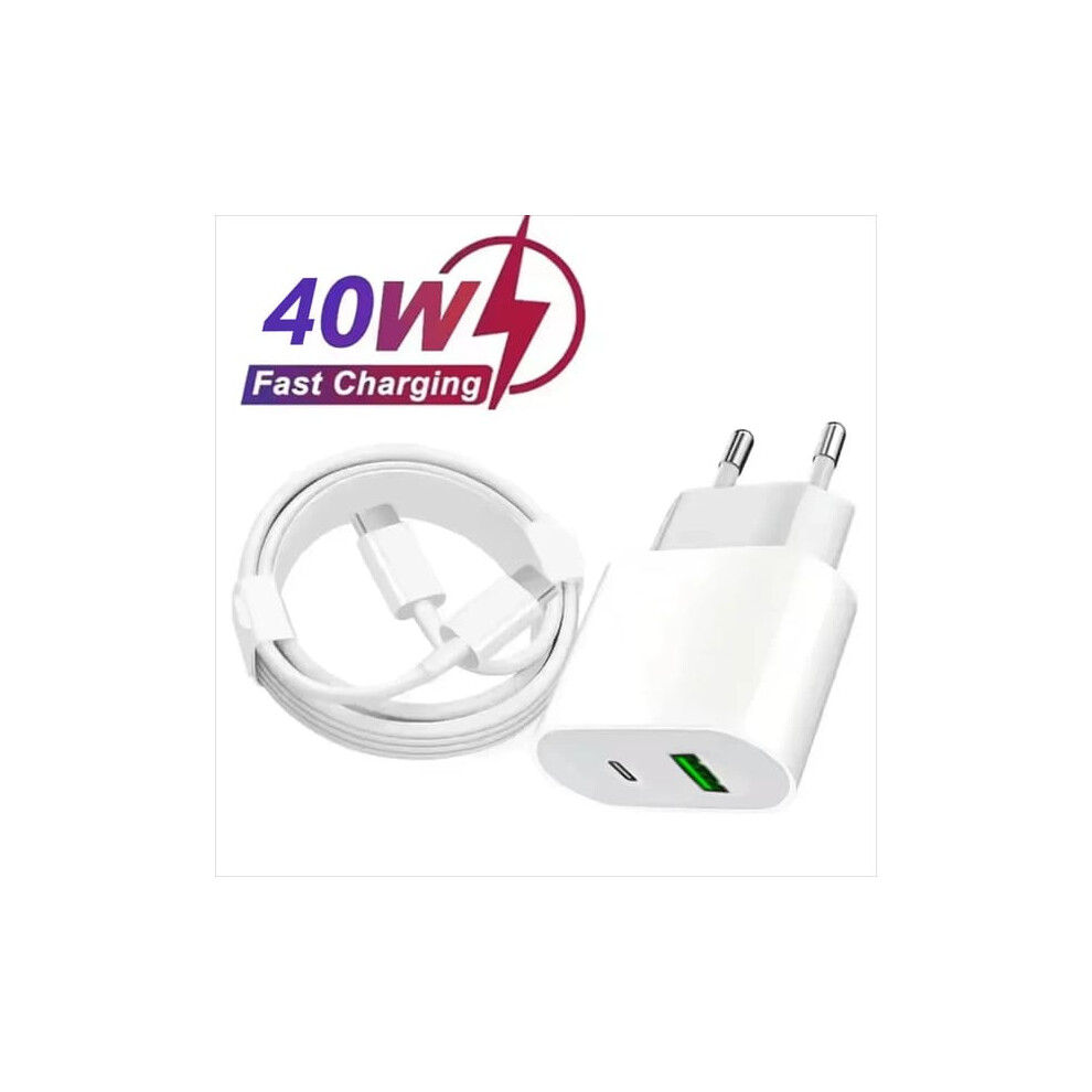 35W Pd Fast Charger For Iphone Ipad With 2M Usb-C Cable Eu 900223961211