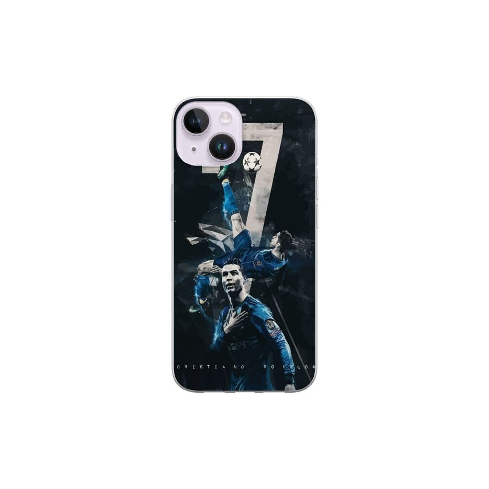 Iphone 15 Transparent Case Ronaldo Design 900223955487
