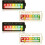 Social Battery Enamel Pin White and Black 1