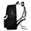 Mochila com LED e Cadeado com Código 19L Preta 3