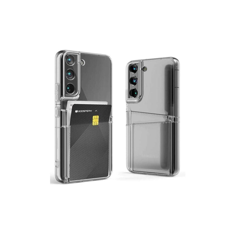 Samsung S21 Shockproof Case With Card Slot Transparent 900223955920