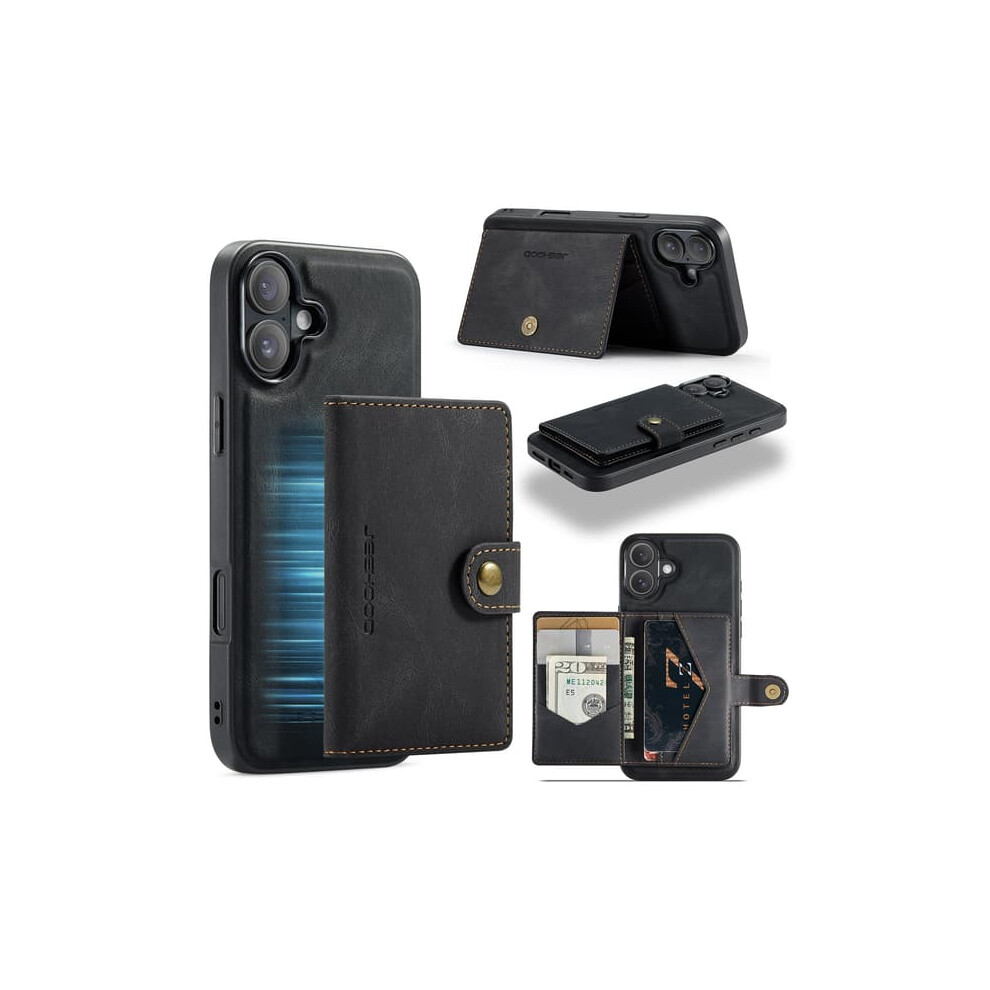 Jeehood Smart Wallet Case For Iphone 16 Black 900223956811