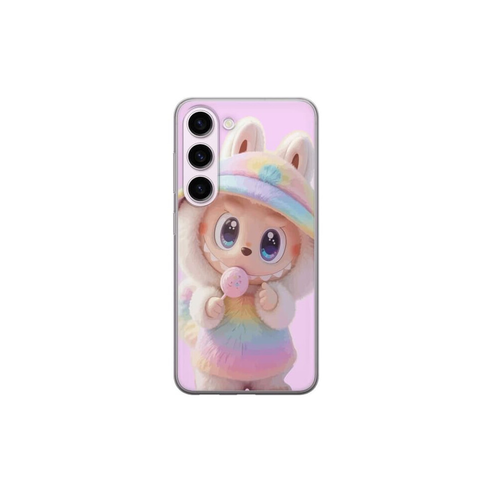 Samsung Galaxy S23 Transparent Case With Monster Bunny Doll 900223962539