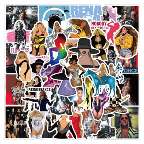 Beyonce Renaissance stickers 50 pieces
