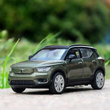 1:32 Volvo Xc40 Kovové autíčko, odliatky, zelené