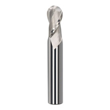 HSS Nose End Mill 2 Flute with Straight Shank Radius R0.5/R1 Milling Cutter CNC Metal Machining Tool R0.5