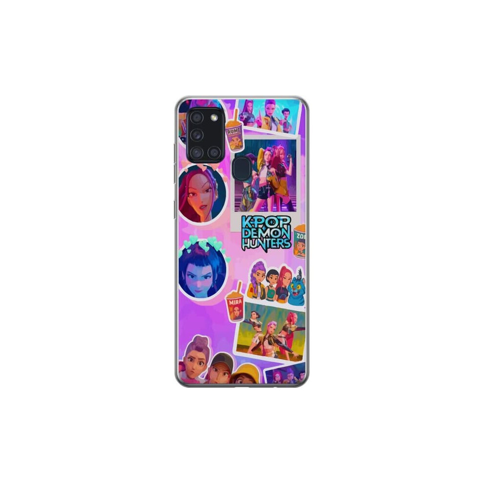Samsung Galaxy A21s Transparent Case Kawaii Kpop Demon 900223964946