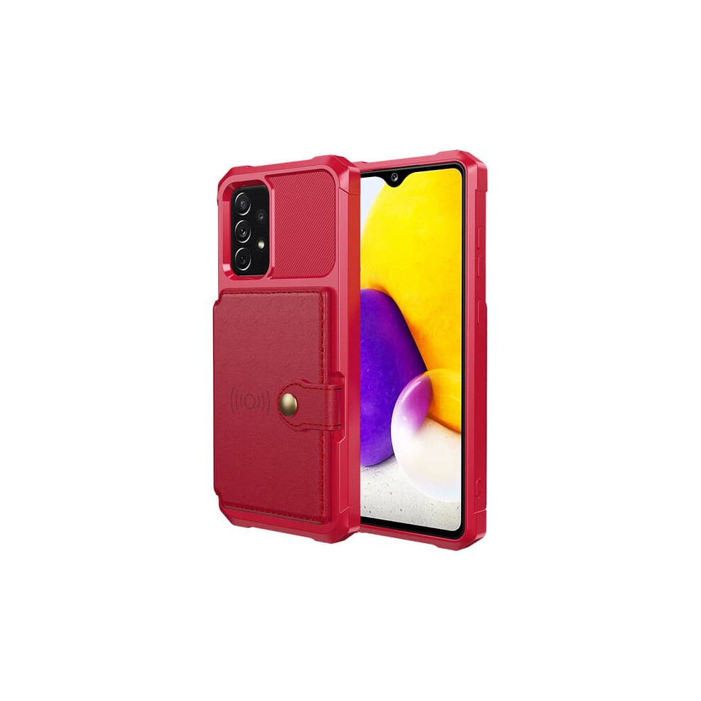 Samsung Galaxy A53 5G Case With Card Holder Red 900223964762