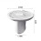 Kitchen and Shower Floor Drain Backflow Preventer Valve 3