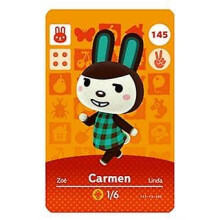 NFC Game Card for Animal Crossing Amiibo 145 Carmen