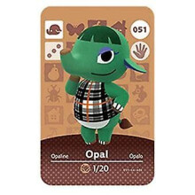 Animal Crossing Amiibo NFC Game Card for Wii U Opal