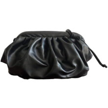 Bolso bandolera negro Soft Cloud Dumpling para mujer