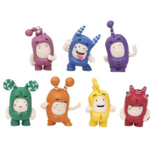 Oddbods Figures Toy Set 7 Pieces Collectible Dolls