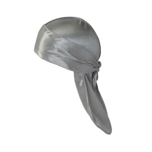 Silk Bandana Durag Grey