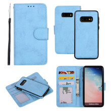 Samsung Galaxy S10e pénztárca tok égkék