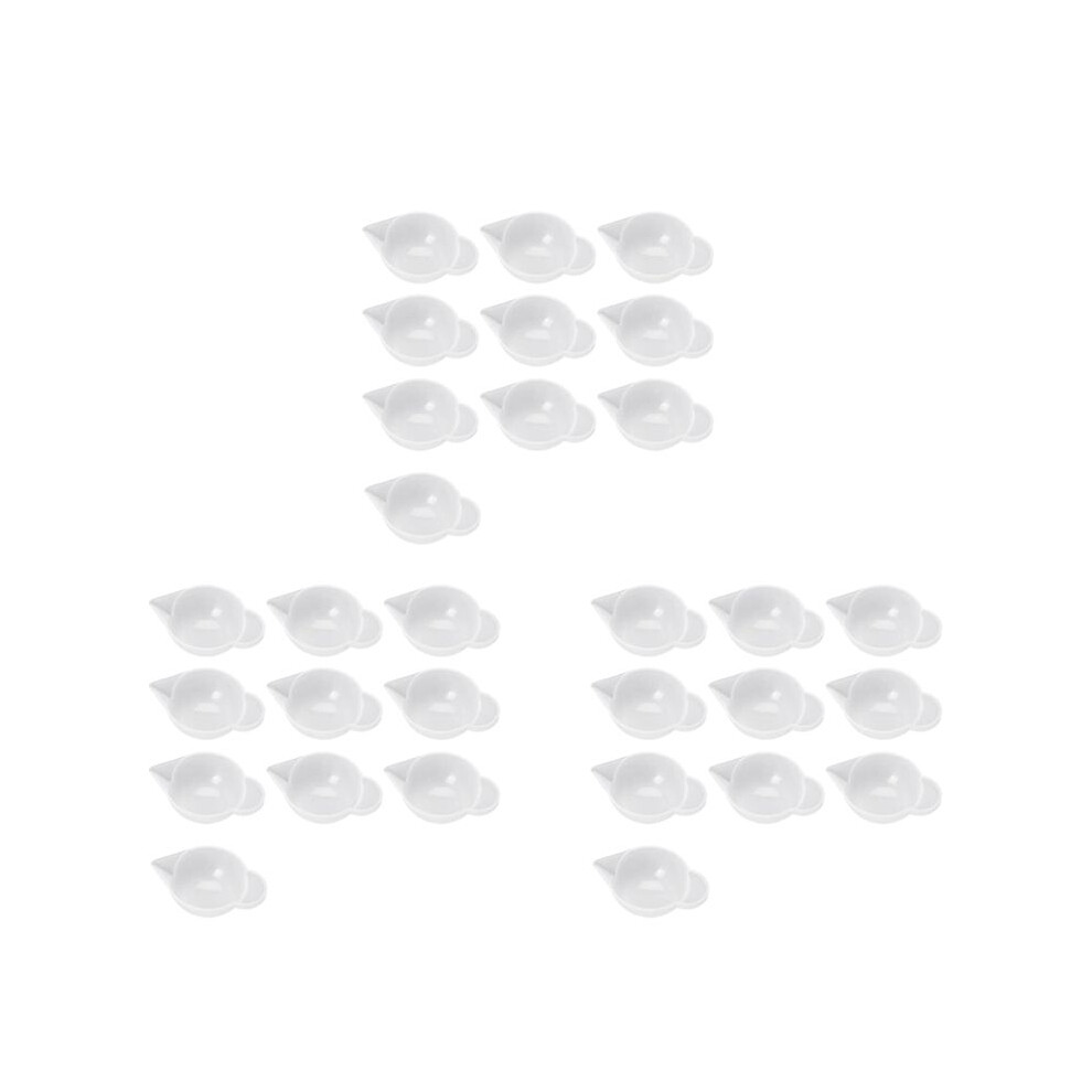 30 Pcs Silicone Mold Cup Dispenser, Measuring Cup,Modulation Tools For Diy Epoxy Resin 6032795661924