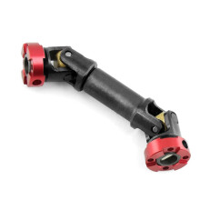 Steel Flange Drive Shaft CVD for 1/10 RC Crawler Axial SCX10 TRX4 D90 Redcat GEN8 1/14 Tractor Truck,2