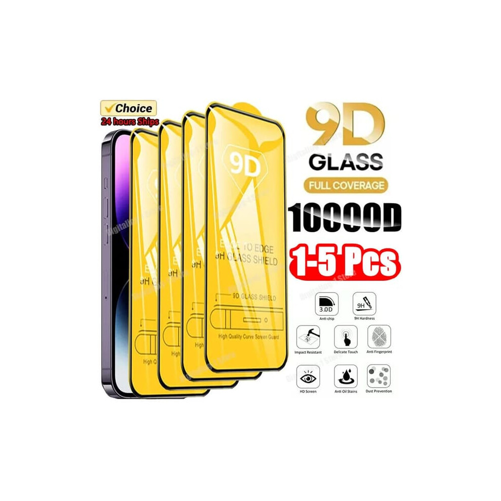 Tempered Glass Screen Protector For Iphone 15 To 7, 3 Pcs 900223974778