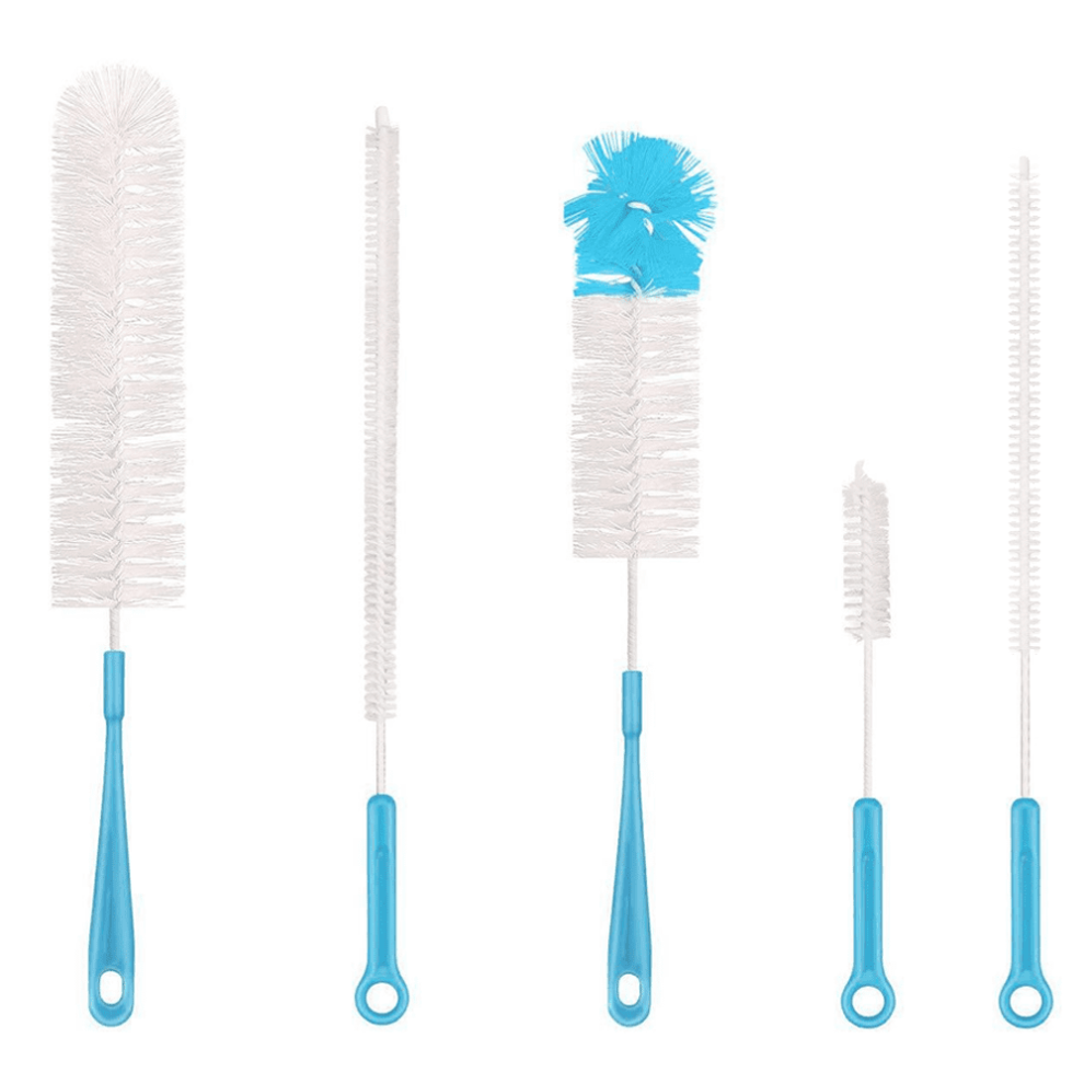 Bottle Cleaning Brush Set Long Handle Flexible Narrow Neck