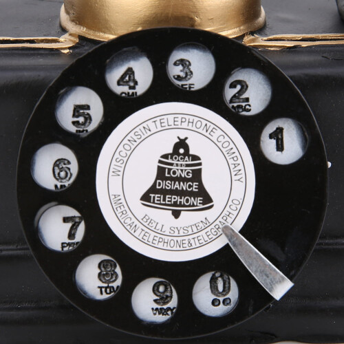 Vintage rotary dial corded phone 1 unit 2