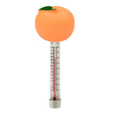 Praktisches schwimmendes Poolthermometer mit LED-Beleuchtung für Badewanne, Pool und Bad W8D9