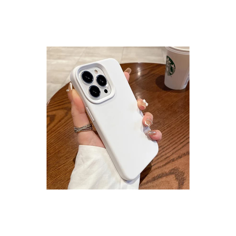 Liquid Silicone Phone Case For Iphone 11Â16, White 900223976321