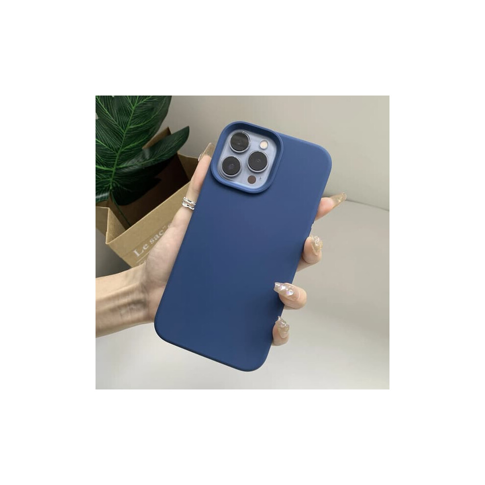 Liquid Silicone Phone Case For Iphone 11Â16 Midnight Blue 900223976383
