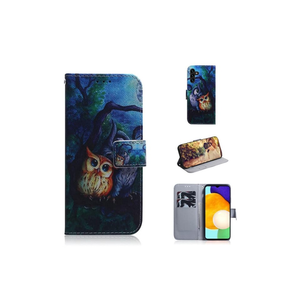 Wallet Case For Samsung Galaxy A13 5G Owl Design 900223976567