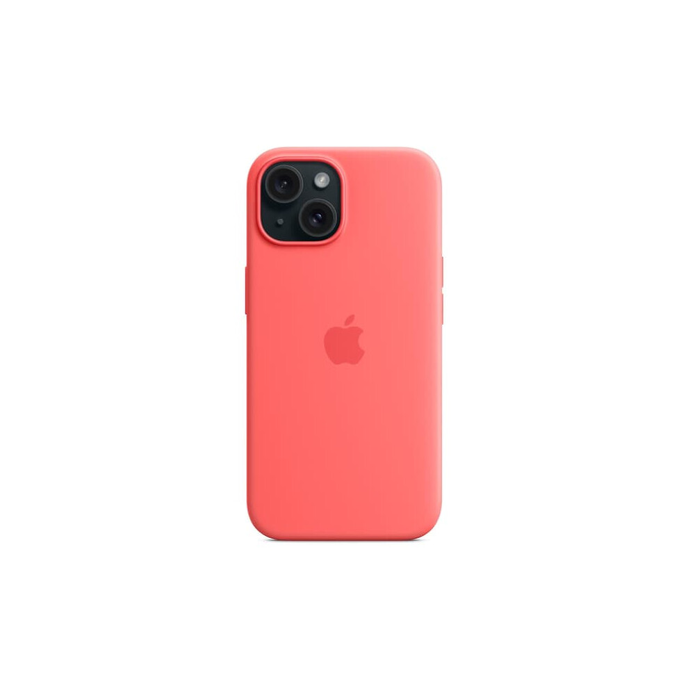 Iphone 15 Magsafe Silicone Case Scratch-Resistant Red 900223976291