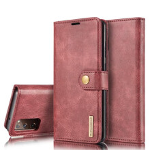 DG.MING magnetic wallet for Samsung Galaxy S20 FE red 2-in-1