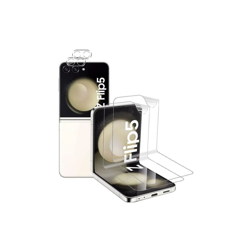Screen And Camera Protector For Samsung Galaxy Z Flip 5 900223977373