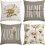Vårblommiga örngott 20x20 cm 4-pack 1