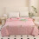 Summer quilts for queen bed microfiber printed coverlet 1