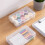 Plastic pencil case with snap-tight lid white 7