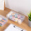 Plastic pencil case with snap-tight lid white 8