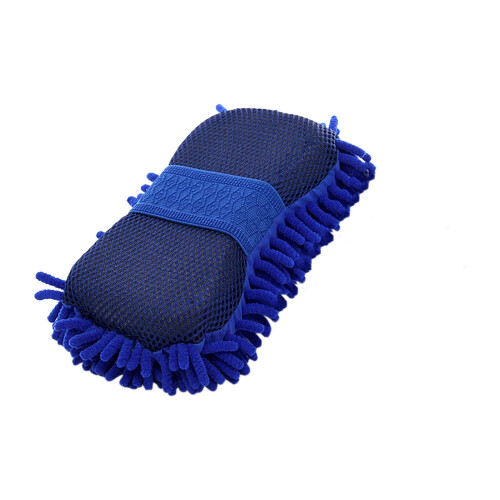 Microfiber Car Wash Sponge and Non-Scratch Mitt 2-Piece 1