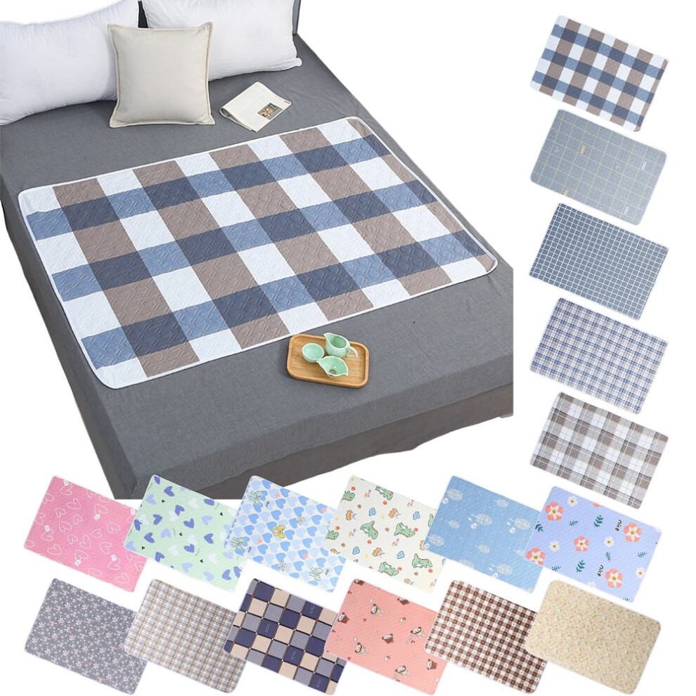 Wzzjkit Washable Waterproof Bed Pad 59" x 39"