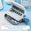 6-Hole Punch Adjustable Manual Loose-leaf Punch 1 pc 6