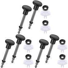 Kit de dérivation pour bec de baignoire (1/2/3 pièces) compatible avec 2 tiges de dérivation, 2 joints et 2 entretoises pour la réparation des