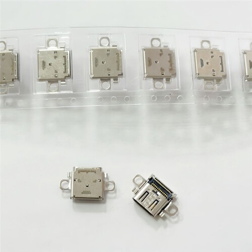30pcs  2 Power Charging Socket Type-C USB Port for   2 NS2 New Game Console Rolled Mouth 2