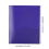 Winysin Plastikmappe im Letter-Format mit 2 Fächern und 2