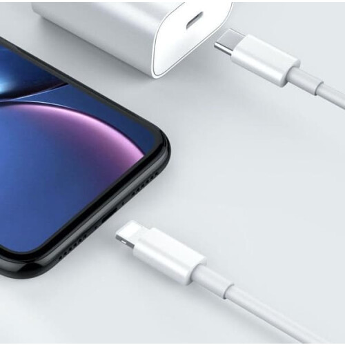 Kabel Lightning do USB-C iPhone13/12, biały, jeden rozmiar