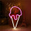 Neonlicht-LED-Glasschild, dekorative Heimlampe 1