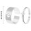 Women's geometric airplane ring set with adjustable opening 4