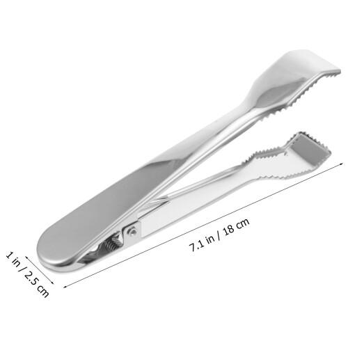 Eisclip aus Edelstahl mit Spatel (1 Stück) 1