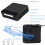 Smart Wireless Doorbell Kit Solar Button Plug-In Chime Black 5
