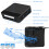 Smart Wireless Doorbell Kit Solar Button Plug-In Chime Black 6