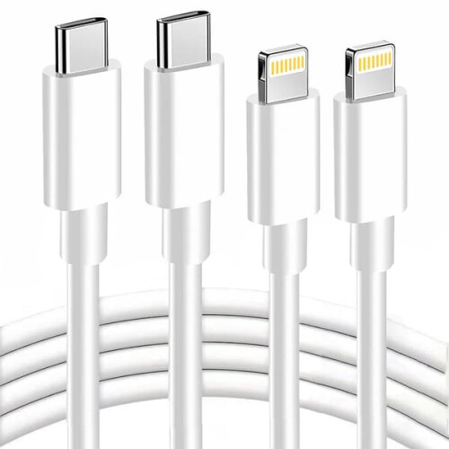 iPhone20W USB-C hurtiglader hvit 2 stk